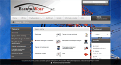 Desktop Screenshot of elektrovolt.com.pl